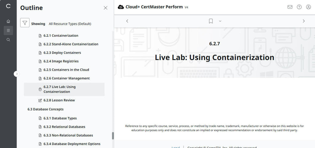 CompTIA Cloud+ CertMaster Perform (CV0-004)